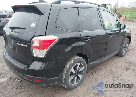 2018 Subaru Forester 2.5I Premium z USA, uszkodzony, nr VIN JF2SJAGC6JH615216